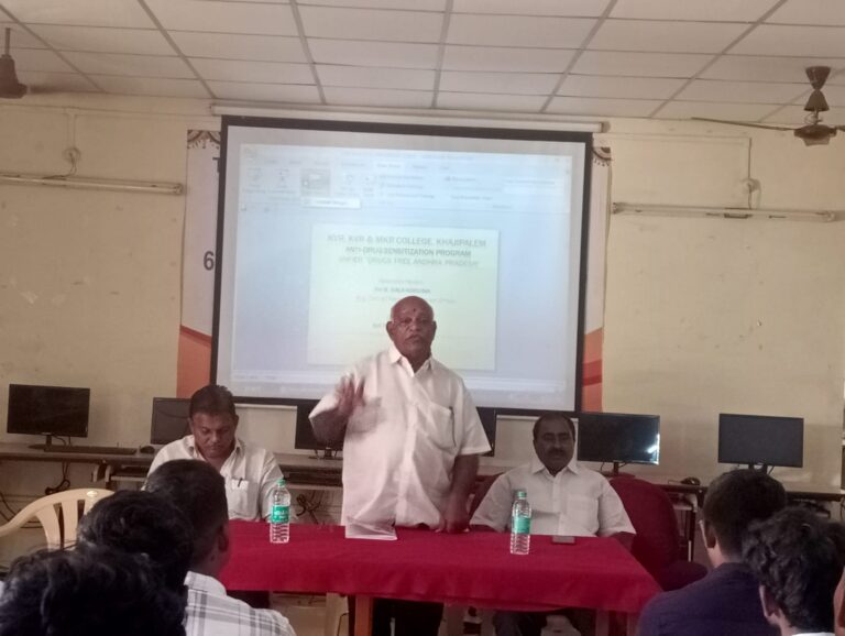 Anti drugs Sensitisation program